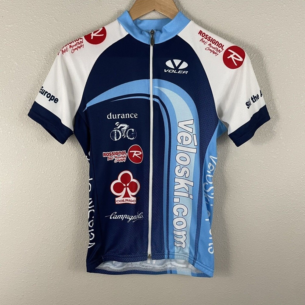 Voler Womens Medium Airies Micro Plus Race Raglan Cycling Jersey Full Zip